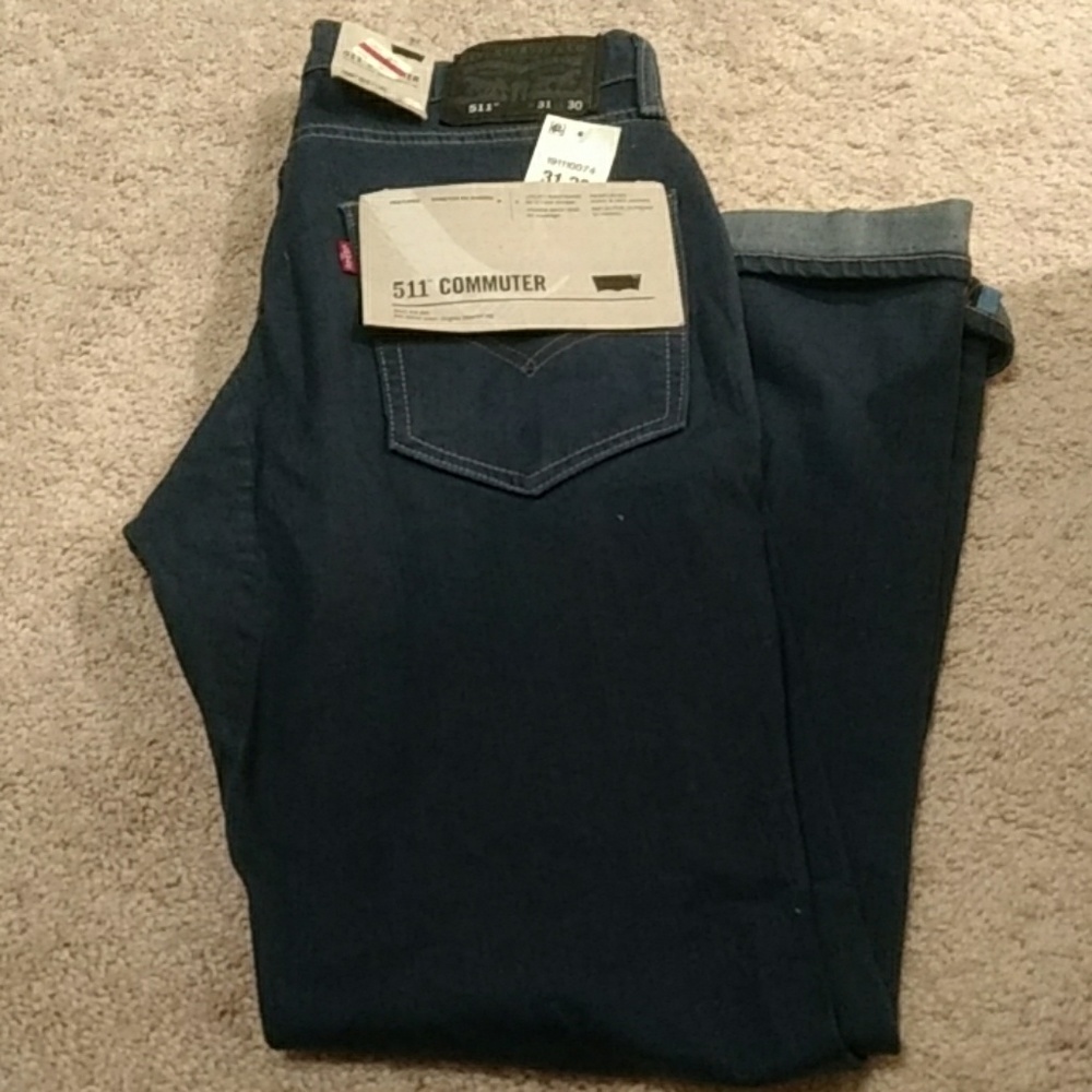 Men's Levi's 511 commuter NWT
